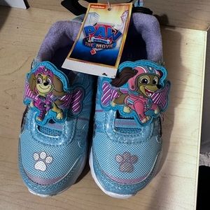 Toddler paw patrol sneaker size 8